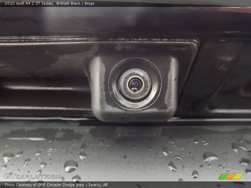 Brilliant Black / Beige 2010 Audi A4 2.0T Sedan