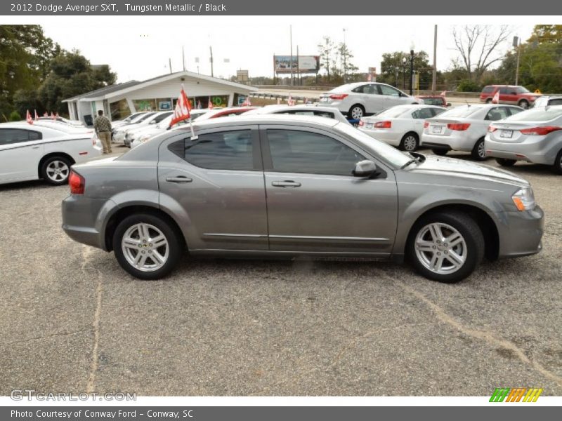 Tungsten Metallic / Black 2012 Dodge Avenger SXT