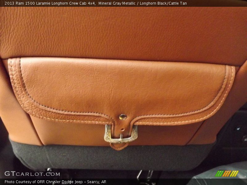 Front Seat of 2013 1500 Laramie Longhorn Crew Cab 4x4