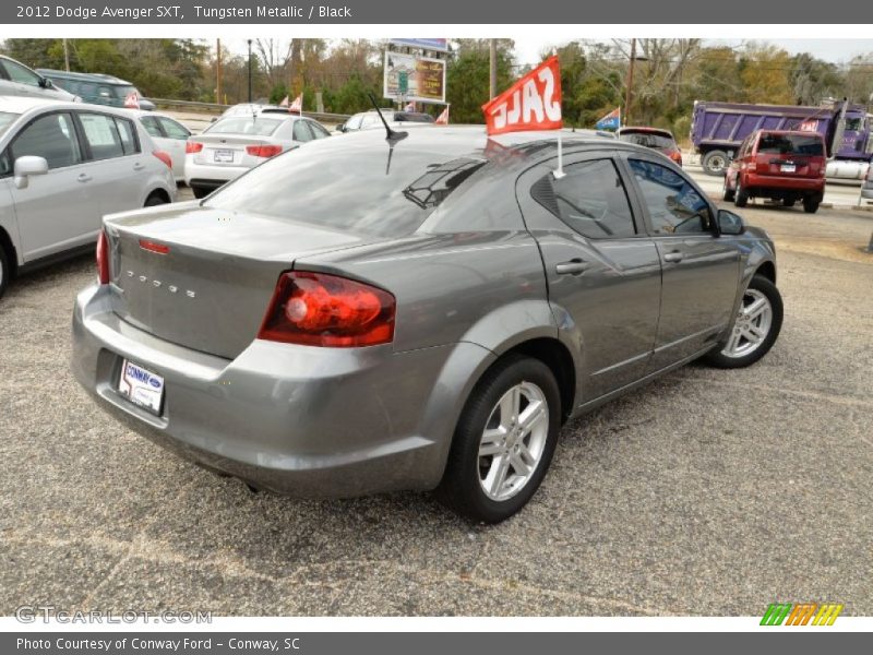 Tungsten Metallic / Black 2012 Dodge Avenger SXT