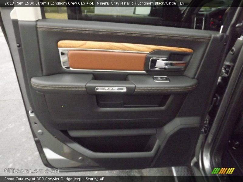 Door Panel of 2013 1500 Laramie Longhorn Crew Cab 4x4