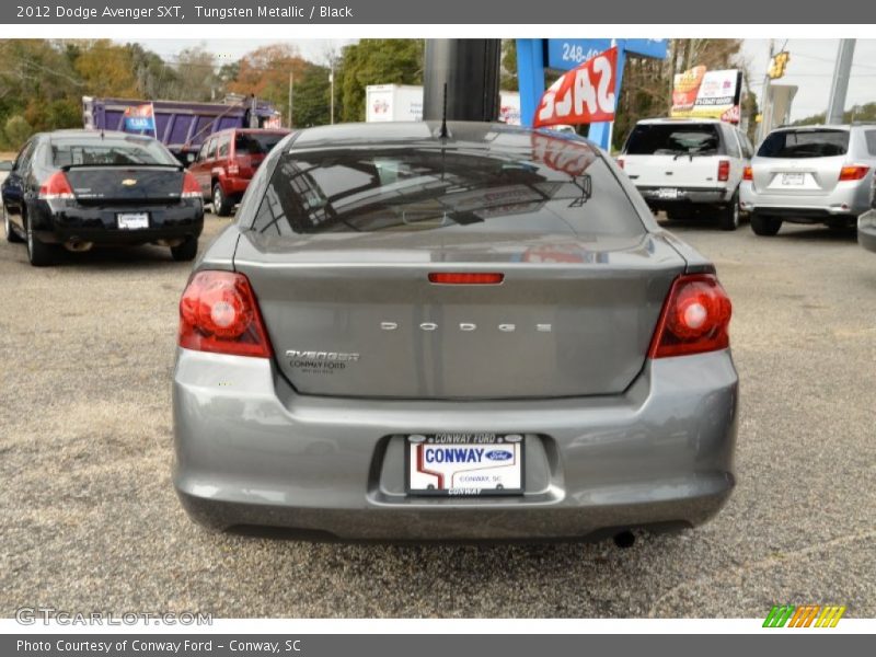 Tungsten Metallic / Black 2012 Dodge Avenger SXT