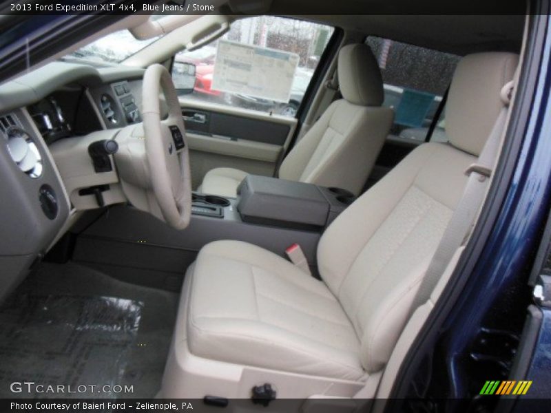 Front Seat of 2013 Expedition XLT 4x4