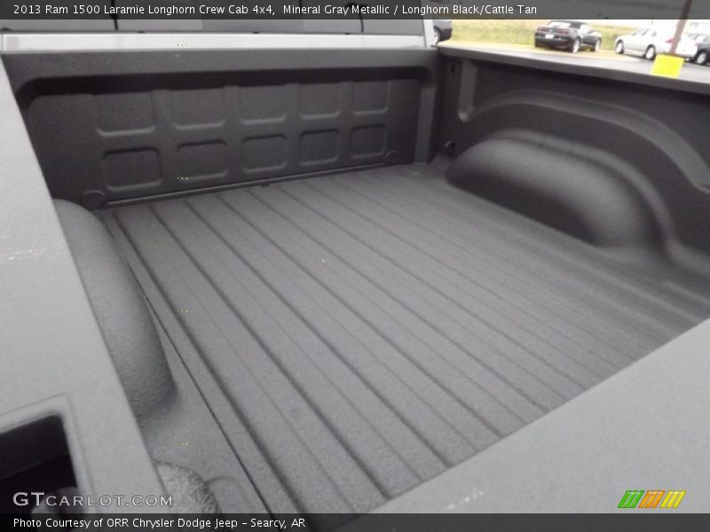 Mineral Gray Metallic / Longhorn Black/Cattle Tan 2013 Ram 1500 Laramie Longhorn Crew Cab 4x4