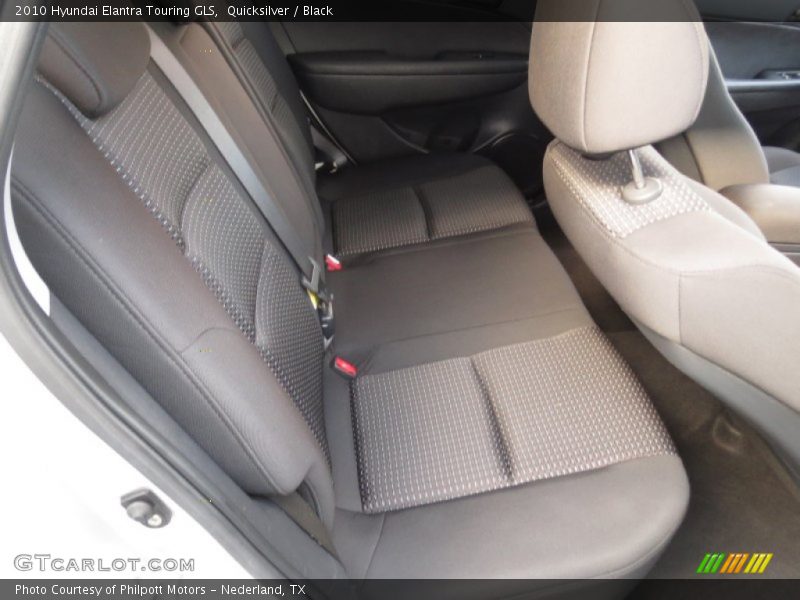 Quicksilver / Black 2010 Hyundai Elantra Touring GLS