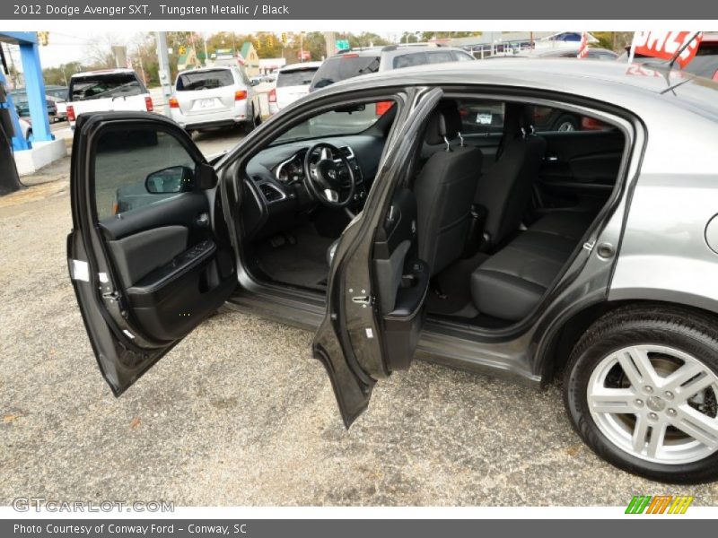 Tungsten Metallic / Black 2012 Dodge Avenger SXT