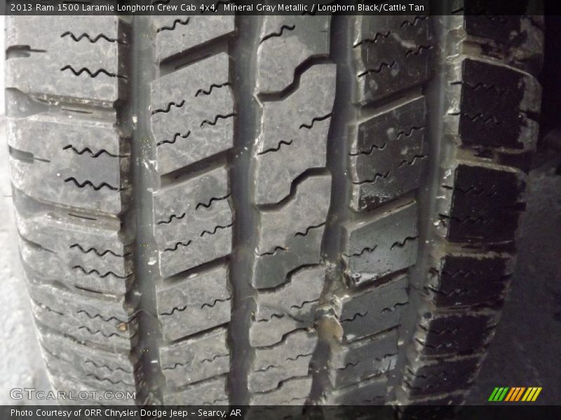 Mineral Gray Metallic / Longhorn Black/Cattle Tan 2013 Ram 1500 Laramie Longhorn Crew Cab 4x4