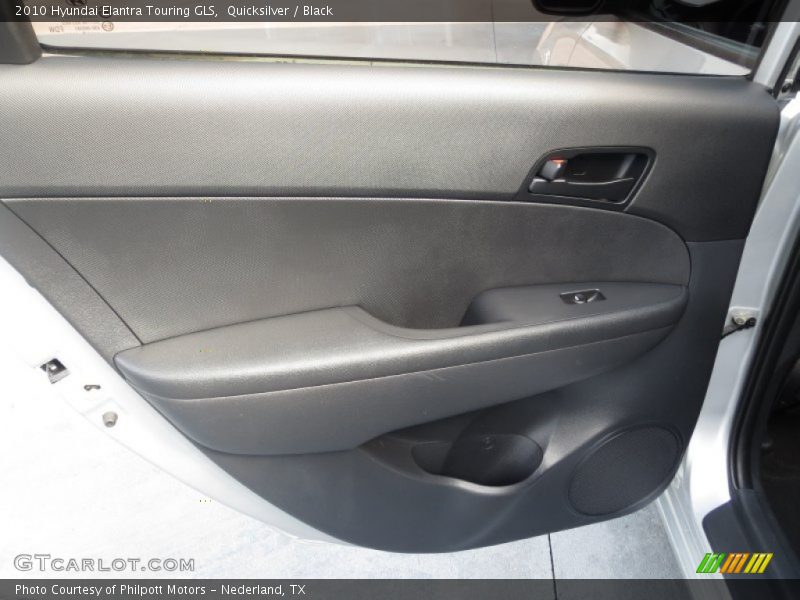 Quicksilver / Black 2010 Hyundai Elantra Touring GLS
