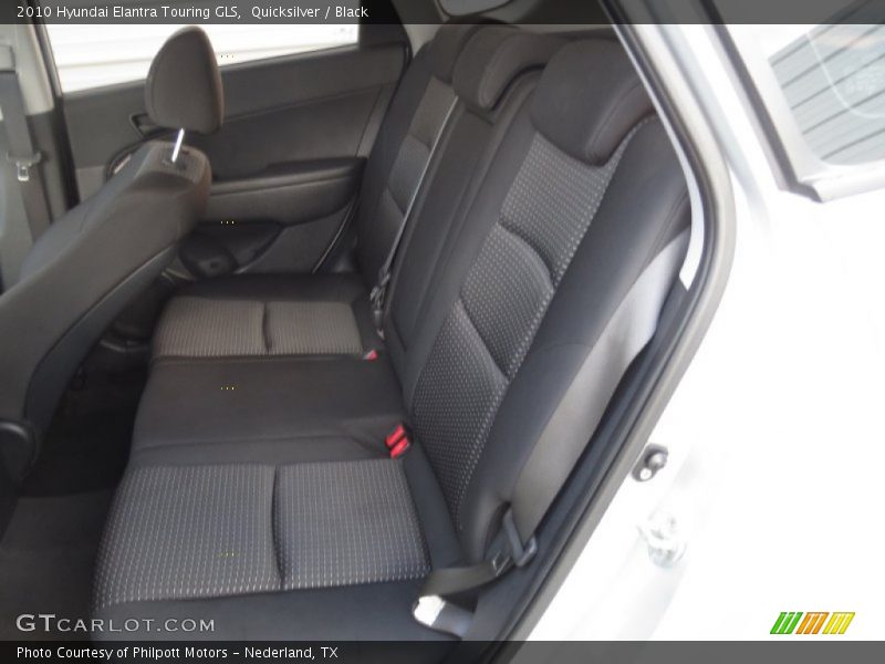 Quicksilver / Black 2010 Hyundai Elantra Touring GLS