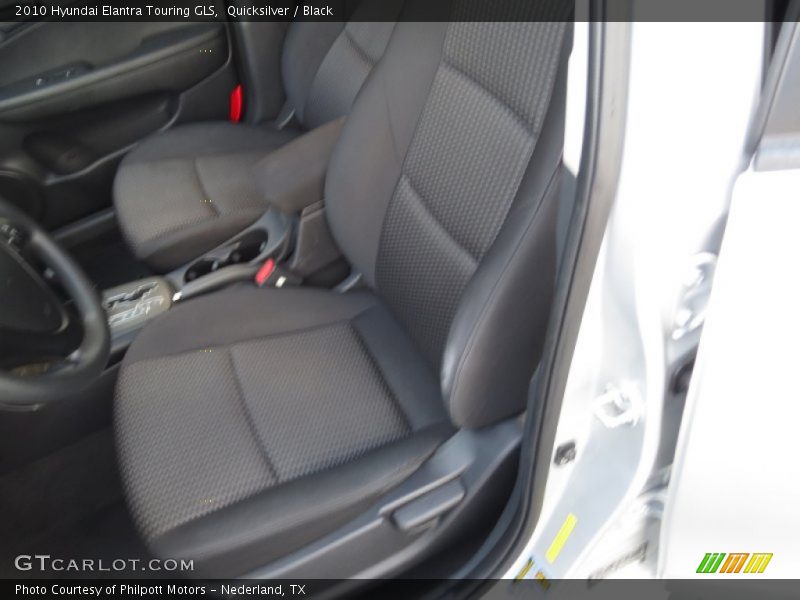 Quicksilver / Black 2010 Hyundai Elantra Touring GLS