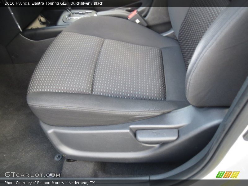 Quicksilver / Black 2010 Hyundai Elantra Touring GLS
