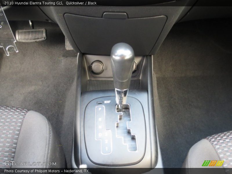 Quicksilver / Black 2010 Hyundai Elantra Touring GLS