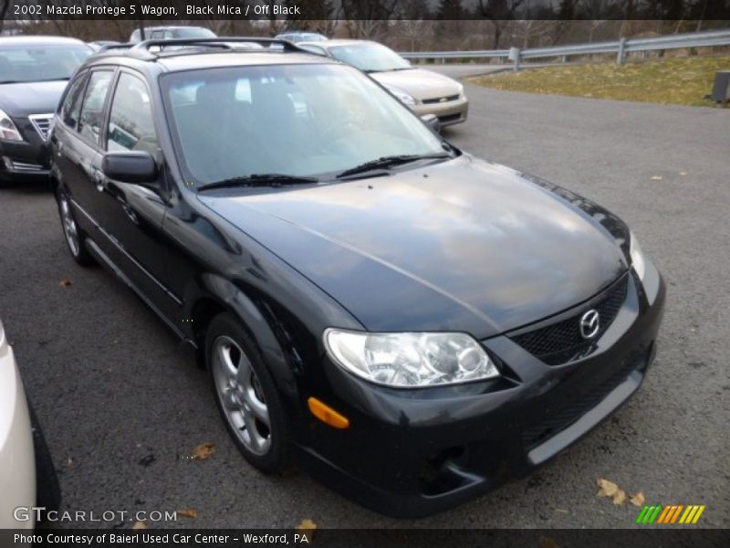 Black Mica / Off Black 2002 Mazda Protege 5 Wagon
