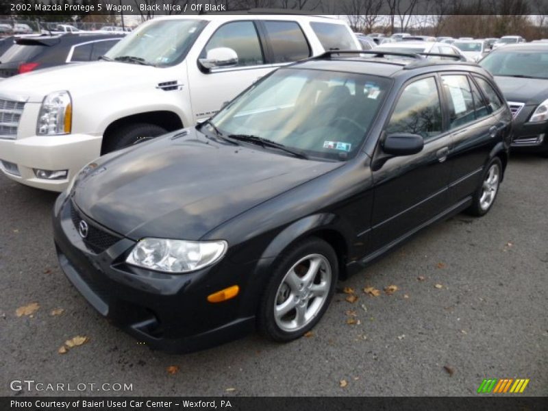 Black Mica / Off Black 2002 Mazda Protege 5 Wagon