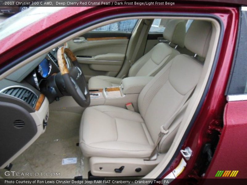 Front Seat of 2013 300 C AWD