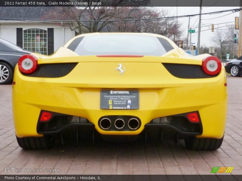  2011 458 Italia Giallo Modena (Yellow)