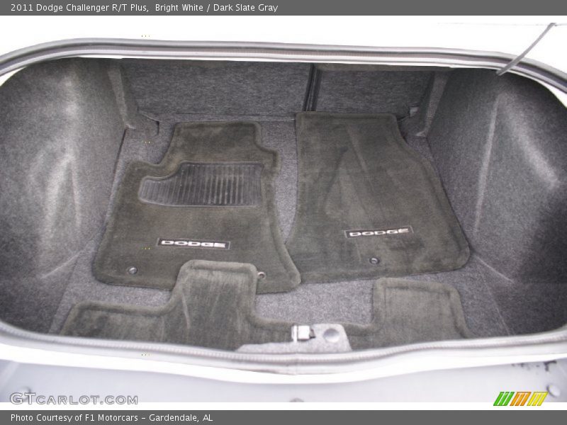 Bright White / Dark Slate Gray 2011 Dodge Challenger R/T Plus