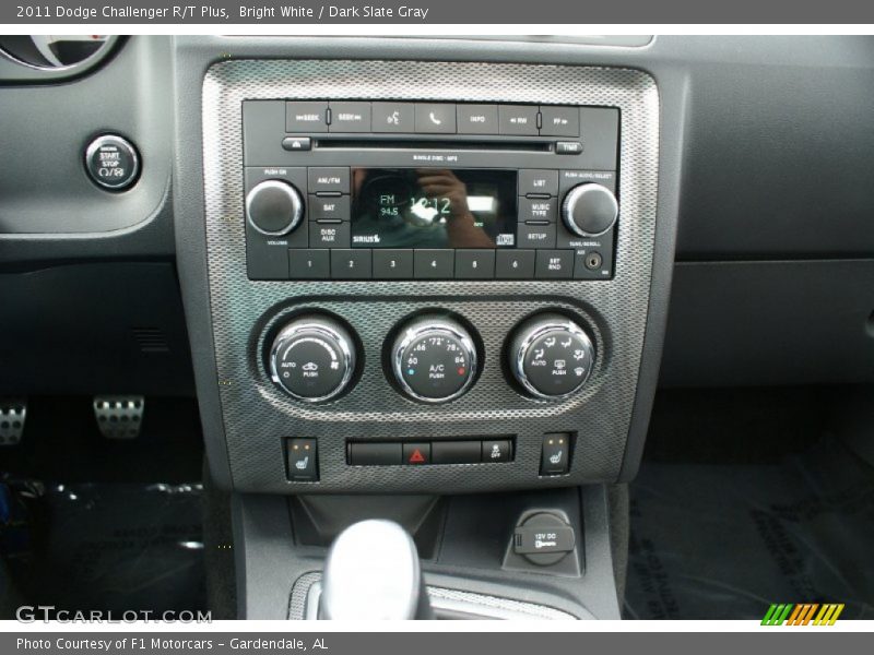 Bright White / Dark Slate Gray 2011 Dodge Challenger R/T Plus