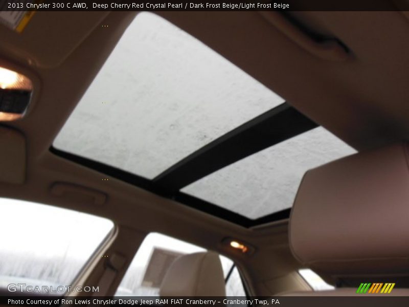 Sunroof of 2013 300 C AWD