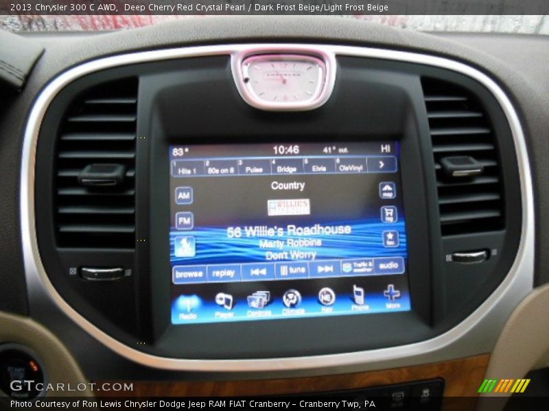 Controls of 2013 300 C AWD
