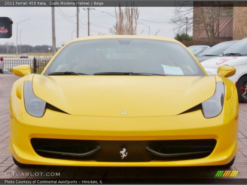  2011 458 Italia Giallo Modena (Yellow)