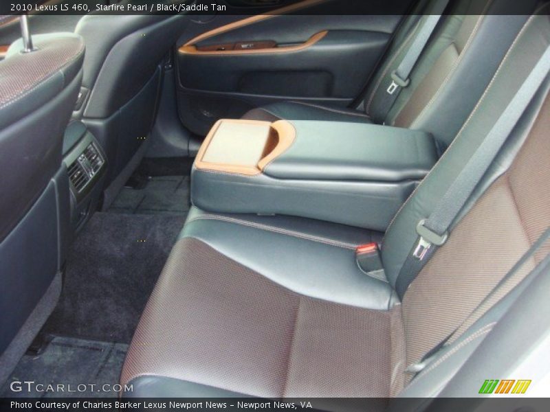 Rear Seat of 2010 LS 460