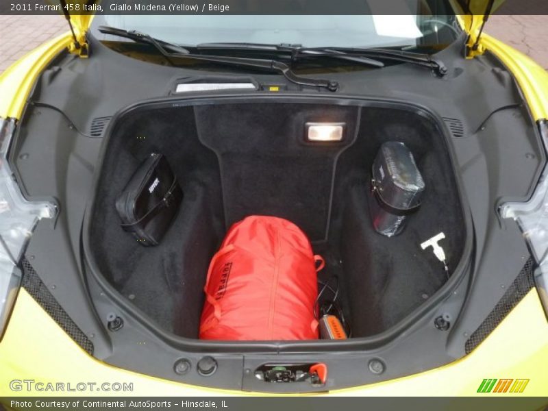  2011 458 Italia Trunk