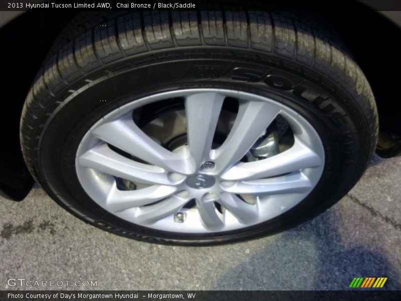 Chai Bronze / Black/Saddle 2013 Hyundai Tucson Limited AWD