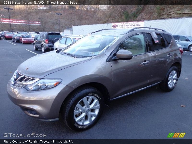Tinted Bronze / Beige 2011 Nissan Murano SL AWD