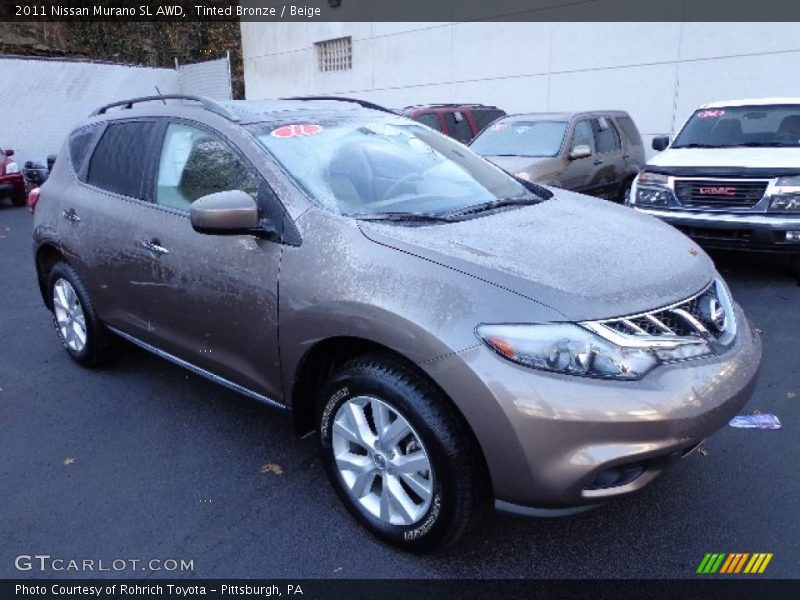 Tinted Bronze / Beige 2011 Nissan Murano SL AWD