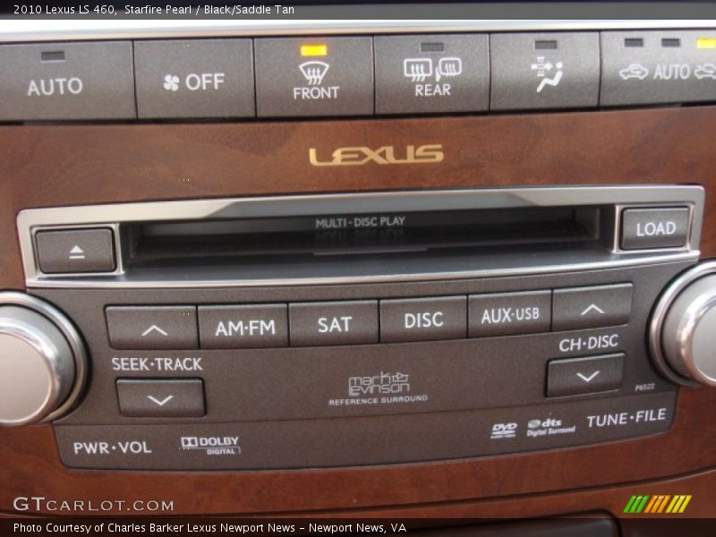 Audio System of 2010 LS 460