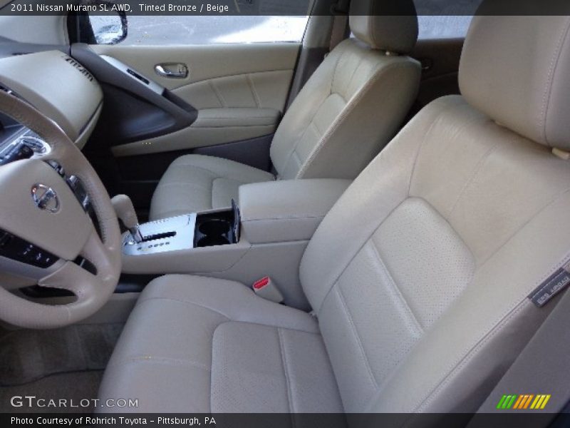 Tinted Bronze / Beige 2011 Nissan Murano SL AWD