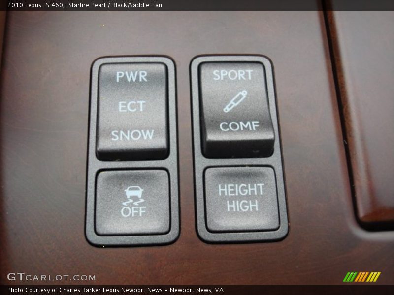 Controls of 2010 LS 460