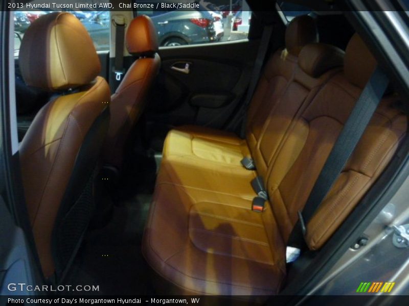 Chai Bronze / Black/Saddle 2013 Hyundai Tucson Limited AWD