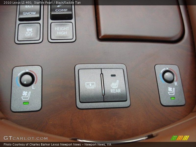 Controls of 2010 LS 460