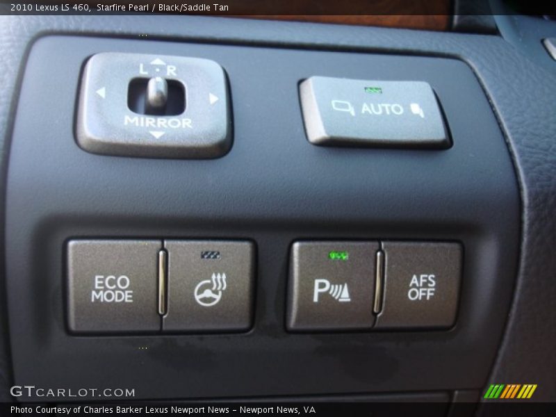 Controls of 2010 LS 460