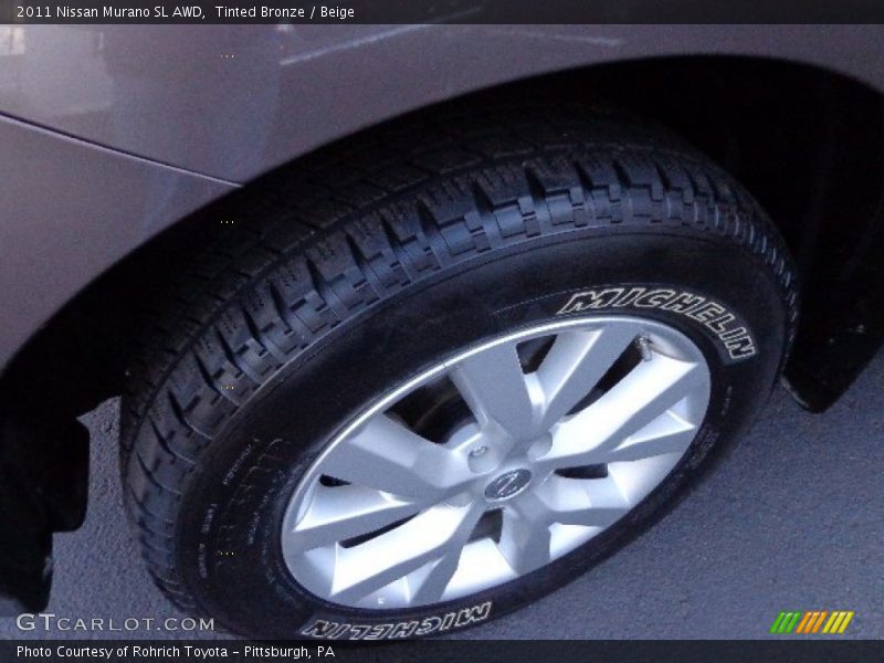Tinted Bronze / Beige 2011 Nissan Murano SL AWD
