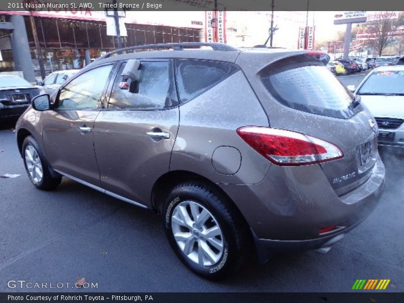 Tinted Bronze / Beige 2011 Nissan Murano SL AWD