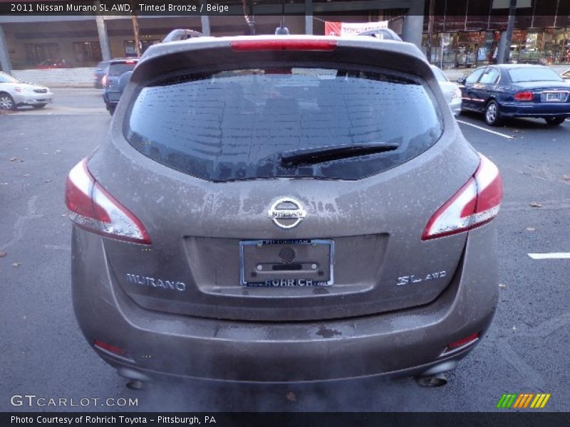 Tinted Bronze / Beige 2011 Nissan Murano SL AWD