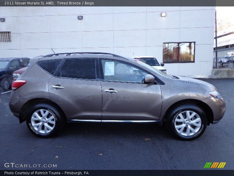 Tinted Bronze / Beige 2011 Nissan Murano SL AWD