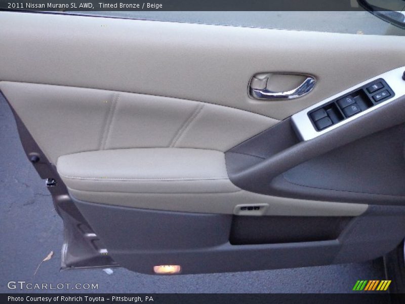 Tinted Bronze / Beige 2011 Nissan Murano SL AWD