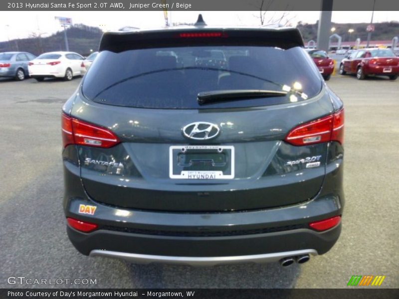 Juniper Green / Beige 2013 Hyundai Santa Fe Sport 2.0T AWD