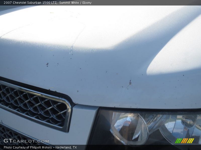 Summit White / Ebony 2007 Chevrolet Suburban 1500 LTZ