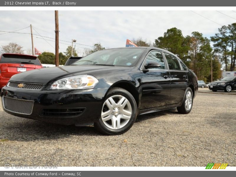 Black / Ebony 2012 Chevrolet Impala LT