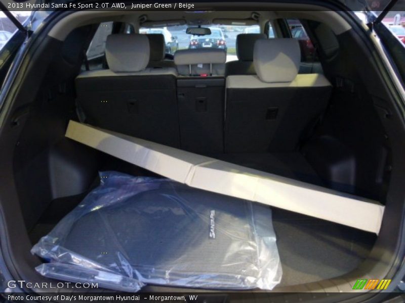 Juniper Green / Beige 2013 Hyundai Santa Fe Sport 2.0T AWD