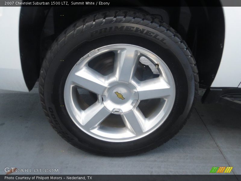 Summit White / Ebony 2007 Chevrolet Suburban 1500 LTZ