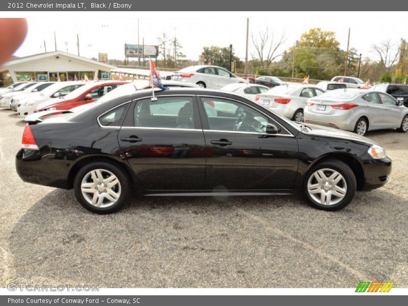 Black / Ebony 2012 Chevrolet Impala LT