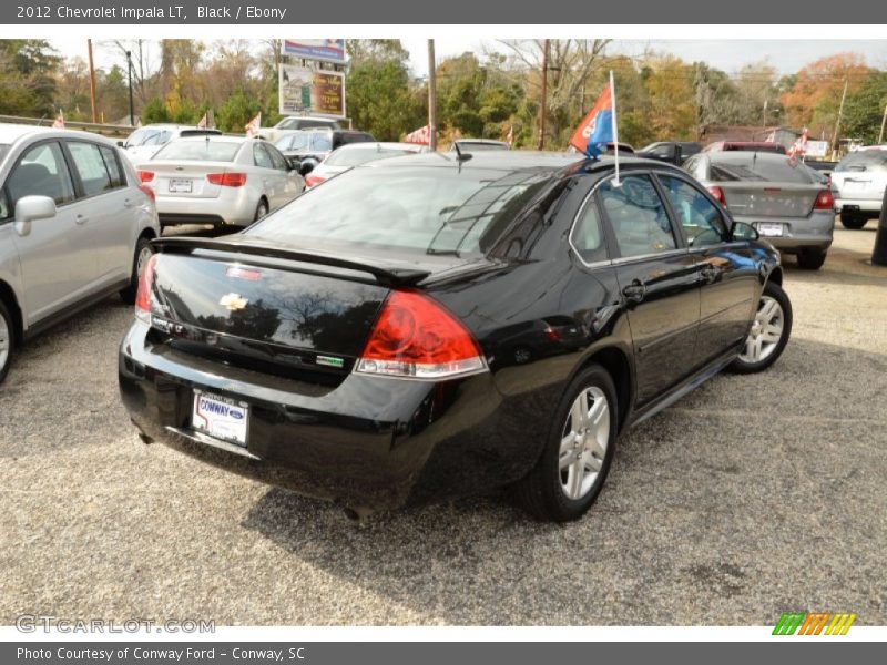 Black / Ebony 2012 Chevrolet Impala LT