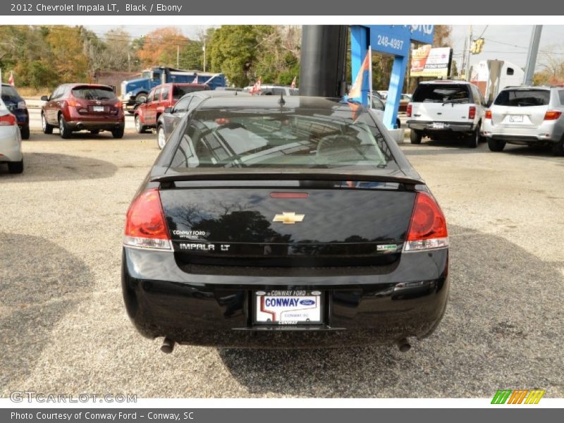 Black / Ebony 2012 Chevrolet Impala LT