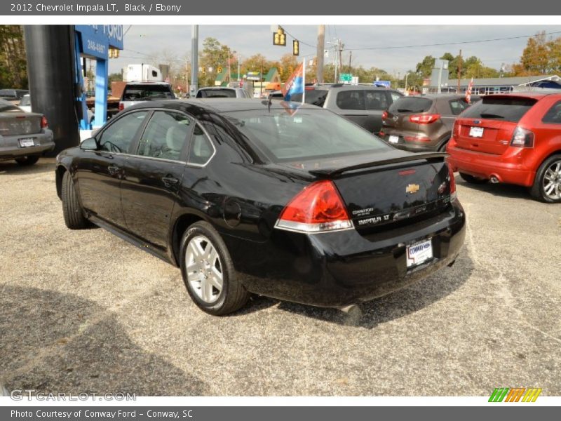 Black / Ebony 2012 Chevrolet Impala LT